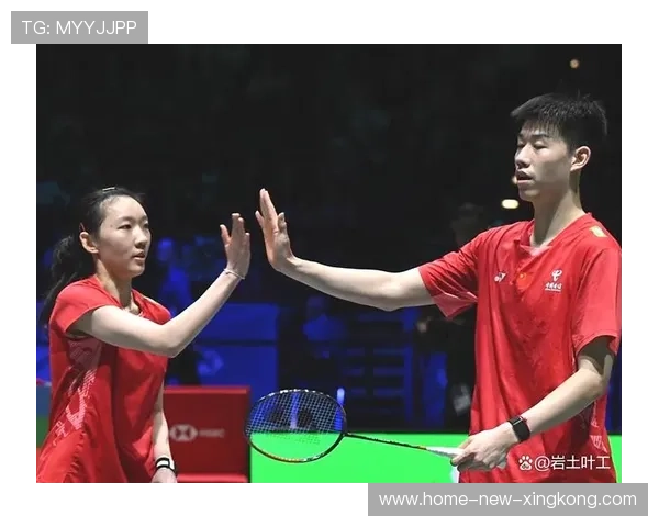 羽毛球混双前后场配合默契强势拿分